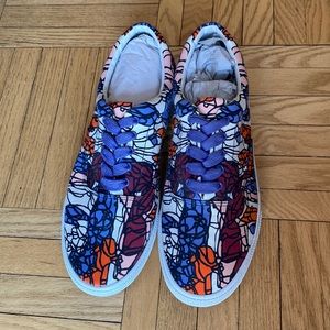 Bucketfeet Artist Designed - Mens size 11 Never worn with box